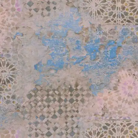 Tapet oriental mozaic bleu-bej Super ofertă