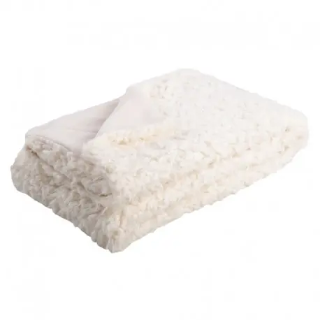 Preț promoțional Patura alba captusita Mouton
