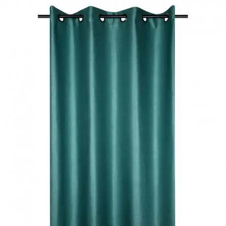 Draperie cu inele Edimbourg verde Ofertă de sezon