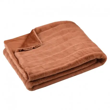 Patura pufoasa Fluffy caramizie Bestseller