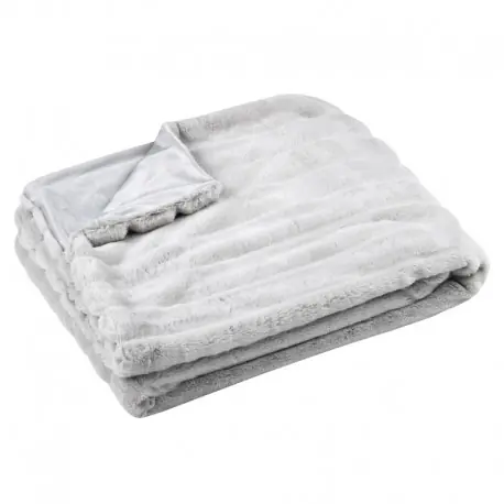 Reducere specială Patura pufoasa Fluffy gri deschis