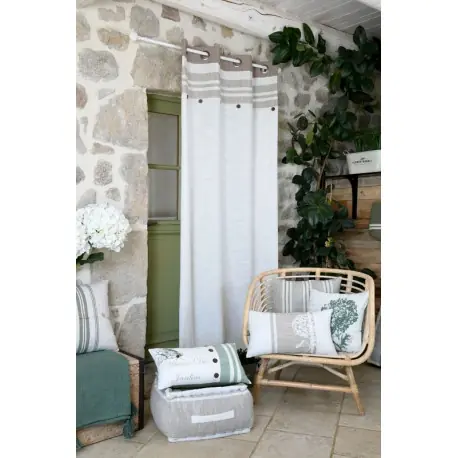 Draperie bumbac cu dungi Chaumont Retur gratuit