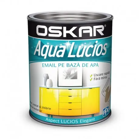 Nu rata Vopsea Oskar Aqua Lucios Bej confort 600ml