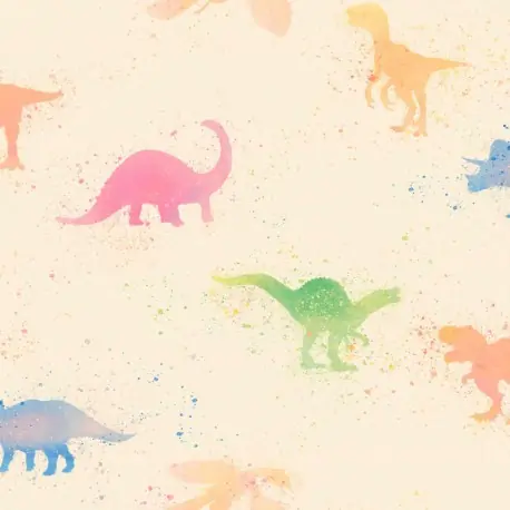 Tapet Dinozauri multicolori Cumpărături sigure