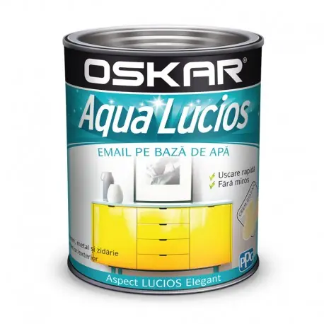 Chilipir Vopsea Oskar Aqua Lucios Crem diafan 2.5L
