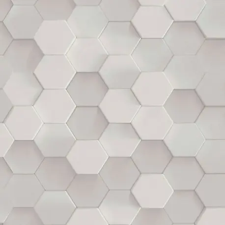 Tapet 3D Hexagoane gri Retur gratuit