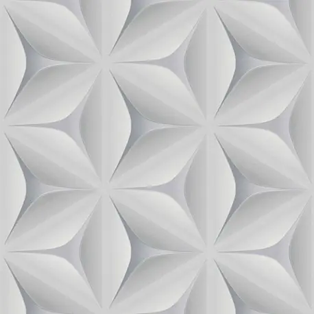 Tapet 3D floral gri Retur gratuit