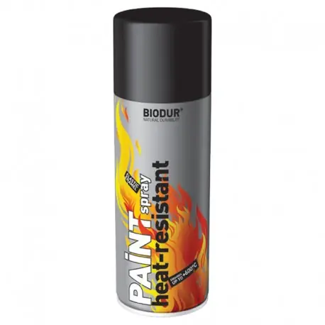 Vopsea rezistenta la temperatura spray negru Reducere extra