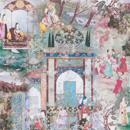 Ofertă limitată Tapet oriental cu motiv etno indian