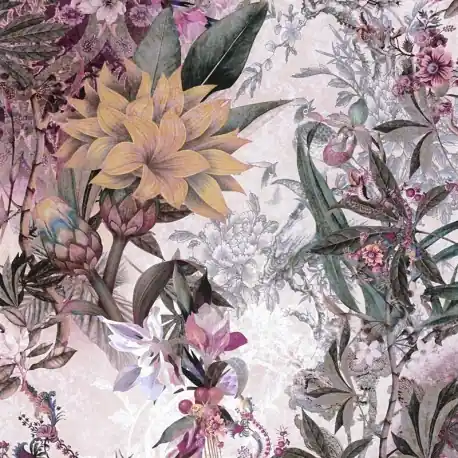 Noutate Tapet jungla cu design vintage