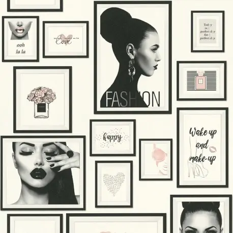 Tapet design Rame foto negre Ofertă