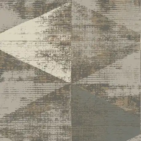 Tapet geometric Geo Effect bej-gri Cumpără online