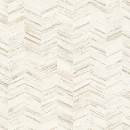 Lichidare de stoc Tapet zigzag Geo Effect crem