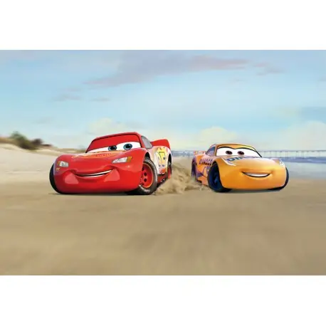 Cel mai bun preț Fototapet Fulger McQueen si Cruz Ramirez