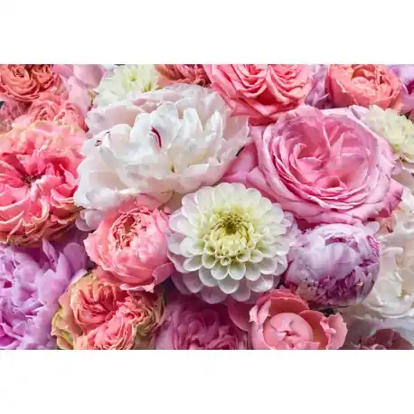 Fototapet Flori multicolore Noutate