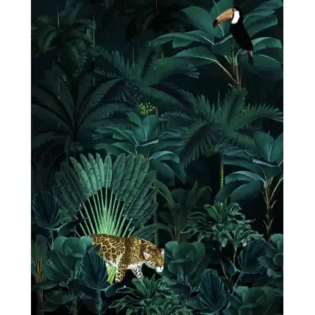 Fototapet Jungla noaptea Ofertă exclusivă