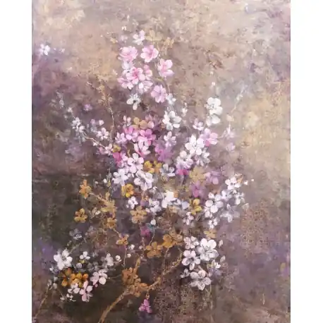 Lichidare de stoc Fototapet vlies Flori de cires Hanami