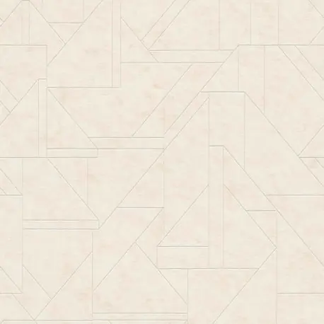 Tapet Art Deco geometric crem Ofertă
