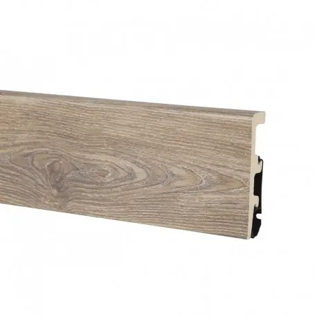 Plată securizată Plinta Arbiton Integra Nuc inchis 80 mm