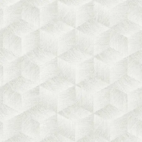 Tapet abstract Cuburi alb-gri Livrare expres