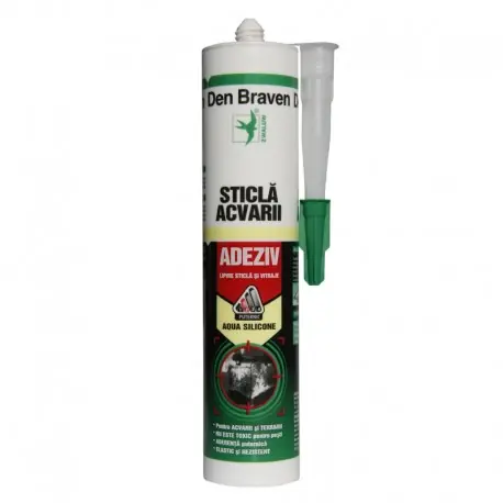 Vezi acum Adeziv sticla acvariu Aqua-Silicone Den Braven