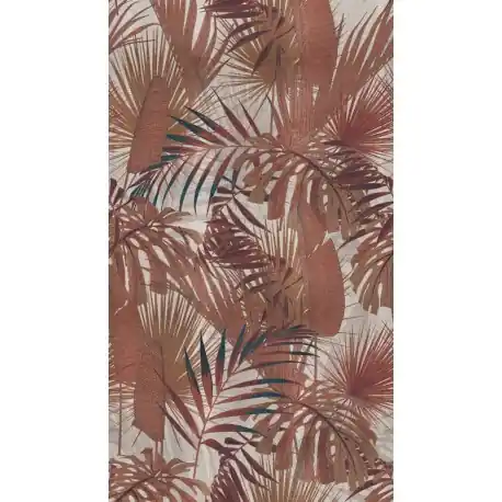 Ofertă exclusivă Fototapet Jungla Art Deco bej-maro