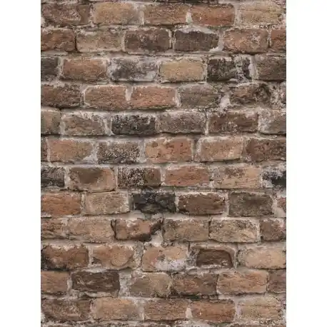 Cel mai vândut Tapet rustic Caramida maro