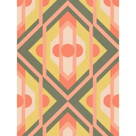 Popular Tapet Retro geometric 5313