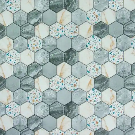 Noutate Autocolant Mozaic hexagonal