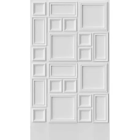 Fototapet design Rame albe Livrare rapidă