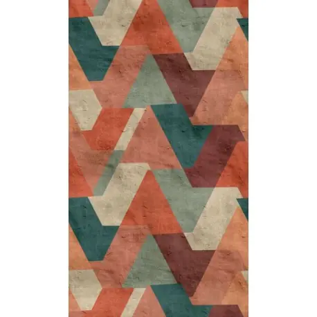 Fototapet retro cu model Chevron Preferatul clienților
