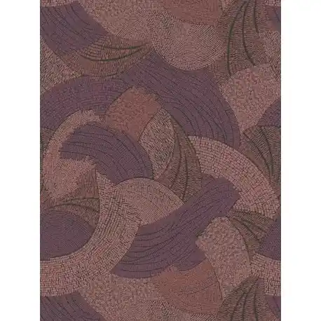 Ofertă limitată Tapet abstract cu model ondulat violet-grena