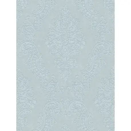 Tapet elegant stil Baroc turcoaz deschis Plată sigură