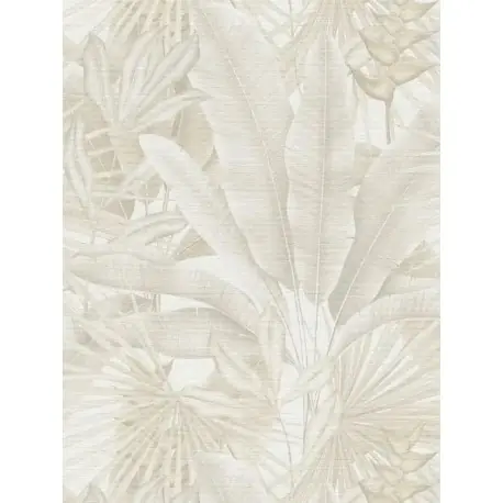 Disponibil imediat Tapet Jungla tropicala crem