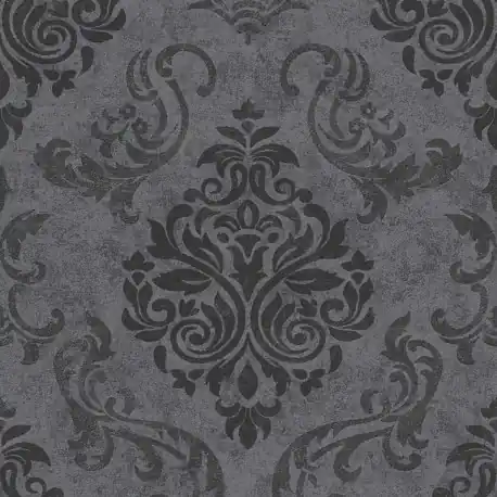 Ieftin Tapet clasic cu model baroc antracit