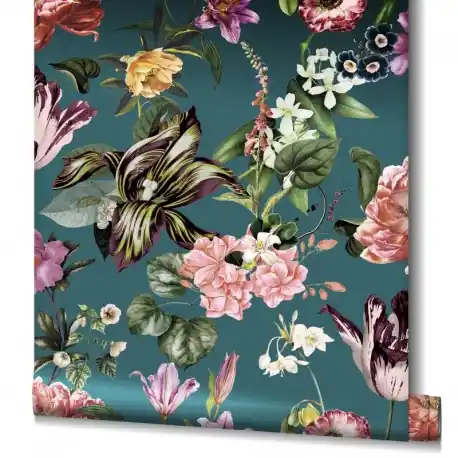Tapet floral artistic Kyoto 47462 Reducere de preț