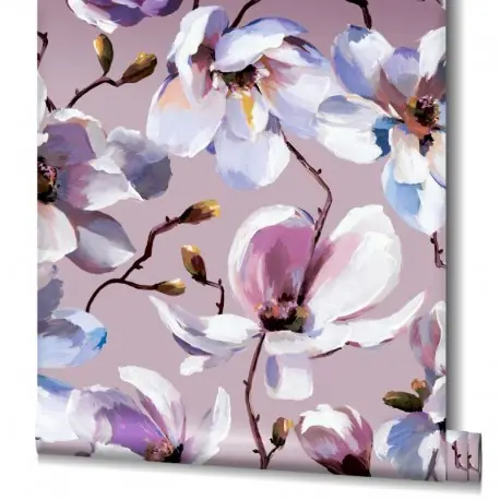 Ieftin Tapet cu magnolii Kyoto 47463