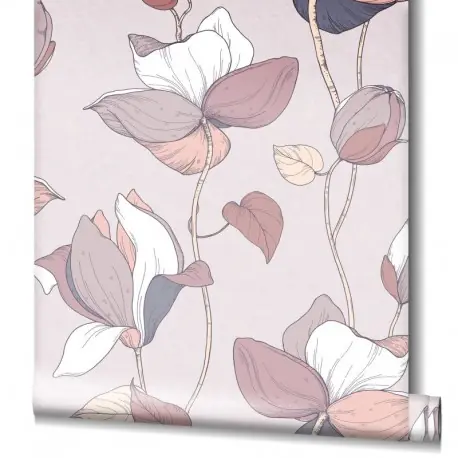 Tapet floral artistic Kyoto 47474 Reducere