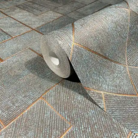 Tapet texturat geometric Ritus 35512 Reducere de preț