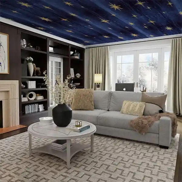 Reducere Tapet Stars Blue