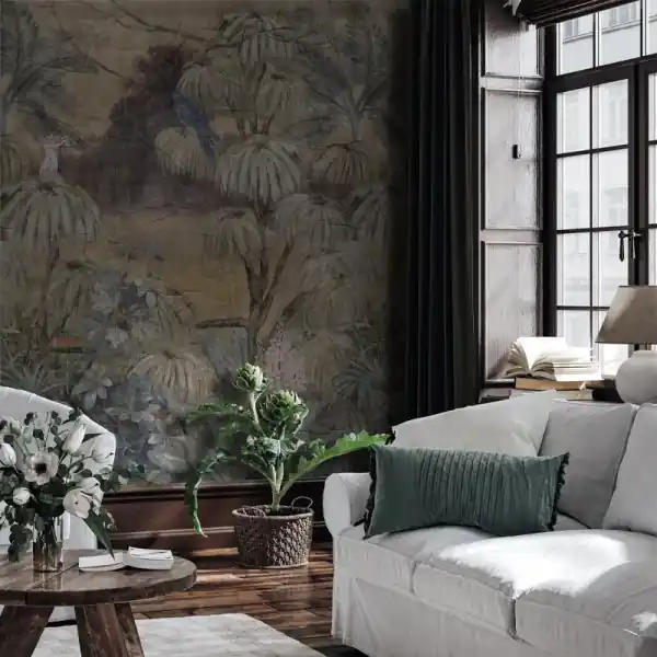 Tapet Shabby Flora Reduceri
