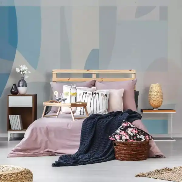 Tapet Le bonheur (bleu) Reducere