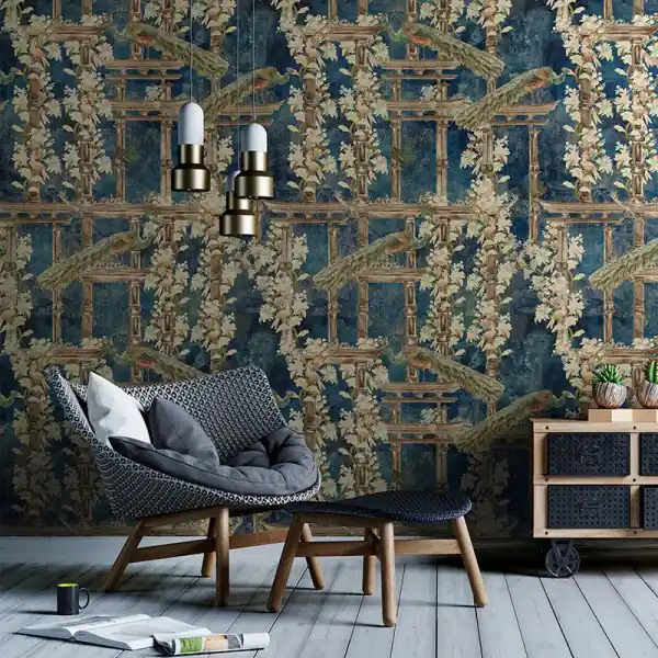Tapet Torri dark blue Ofertă de sezon