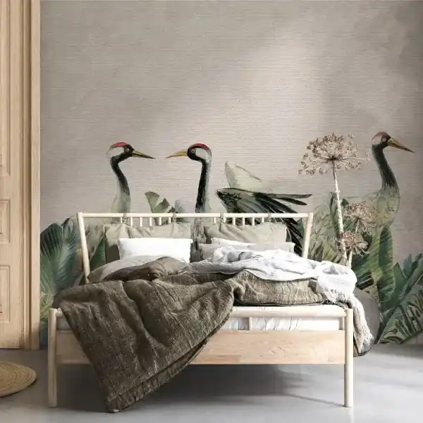 Reducere de preț Tapet Winged Leaves