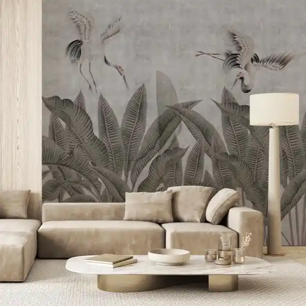 Tapet Wild Cranes Reducere extra