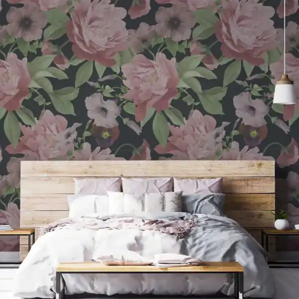 Tapet Soft Flowers Ofertă specială