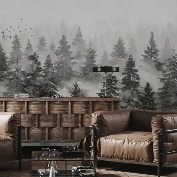Noutate Tapet Rivian Forest Charcoal