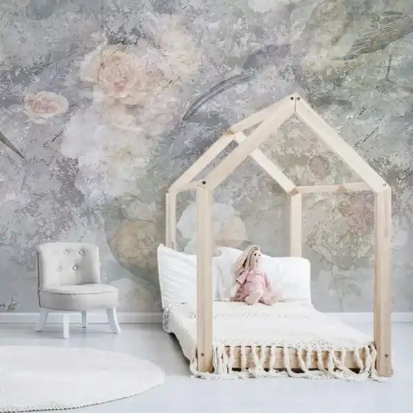 Retur ușor Tapet Marble Wings