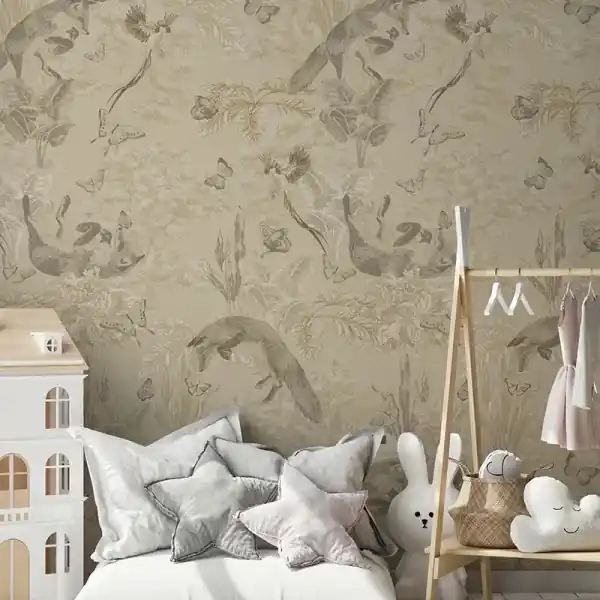Tapet Fox And Fly Away Noutate