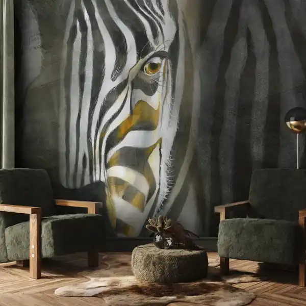 Tapet Zebra Interrupted Retur gratuit